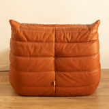 Togo leather armchair by Michel Ducaroy for Ligne Roset