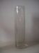 Vase rouleau vintage en verre soufflé et bullé