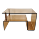 Table basse en altuglas par Michel Dumas, France années 70