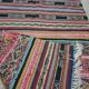 Multicolored Berber carpet in wool 102x215cm