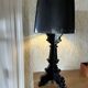Kartell bourgie black lamp