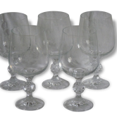 Lot de 5 verres de commémoration Elisabeth queen  1900 - 1980"