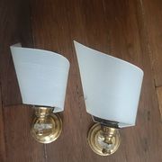 Paire d'appliques volutes vintage