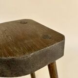 Tripod stool, late 19th century