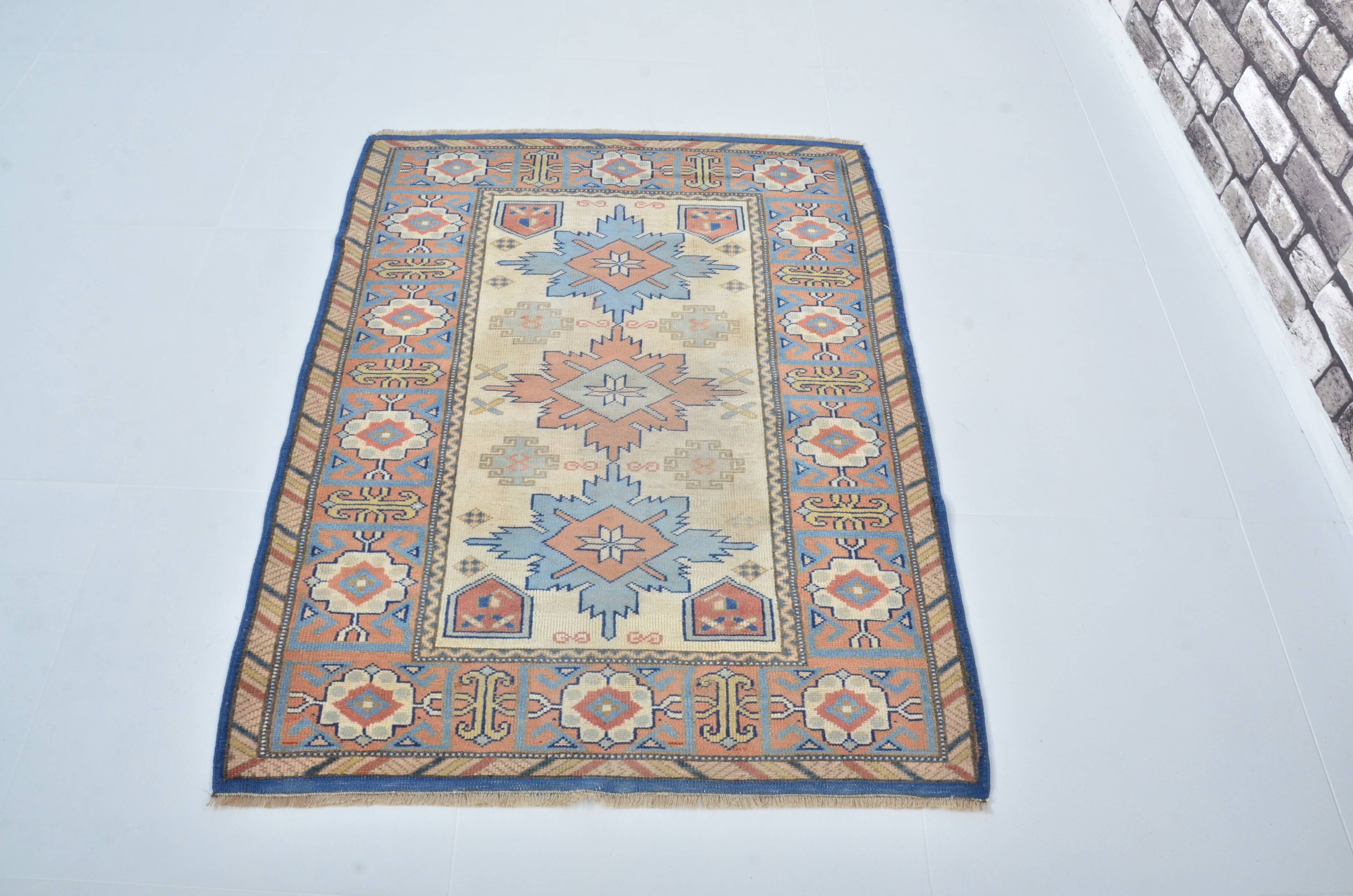 Oushak Vintage Wool Rug sku 3425
