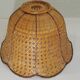 Rattan suspension / lampshade / chandelier / vintage