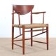 Pair of Scandinavian armchairs in 317 model in teak
