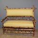 Bamboo Bench from the Napoleon III Period