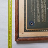 Map of the ancient sky edition of the 1972 IGN depicting the starry celestial sphere