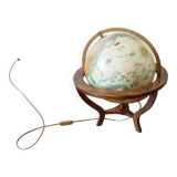 Taride illuminated terrestrial globe, wooden tripod, 1993