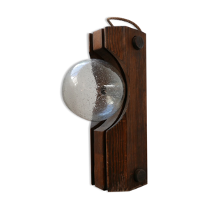 Lampe de table en pin