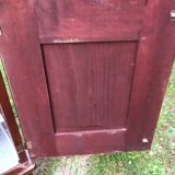 Vintage René Gabriel sideboard with 2 doors and 4 drawers in beech.