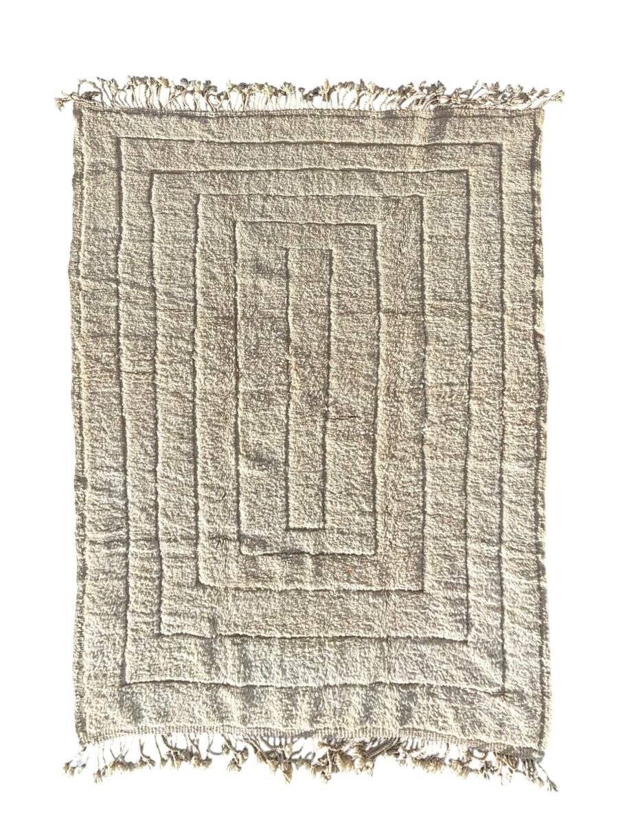 Beni Ourain rug in wool, Moroccan