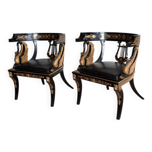 paire de fauteuils bergères