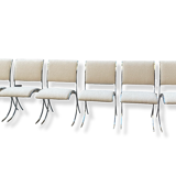Ensemble de 6 chaises années 70
