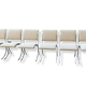 Ensemble de 6 chaises années 70