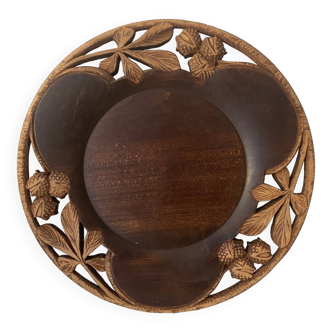 Wooden plate