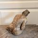 Sculpture Statue Terre Cuite Poterie Nu Féminin abstrait Femme Art Africain