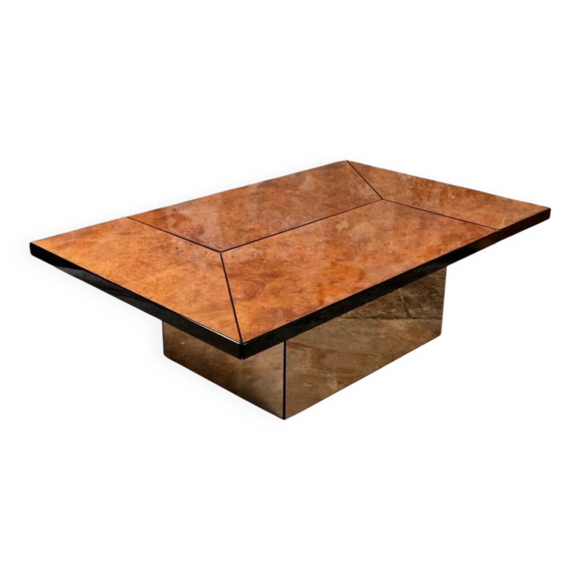 Bar coffee table, Paul Michel for Roche Bobois, 1980