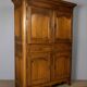 Four-Door Wardrobe from the Louis XV Period in Walnut