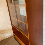 Glass library in Scandinavian style