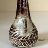 Olivier ceramic lamp, small vintage design from the 60s