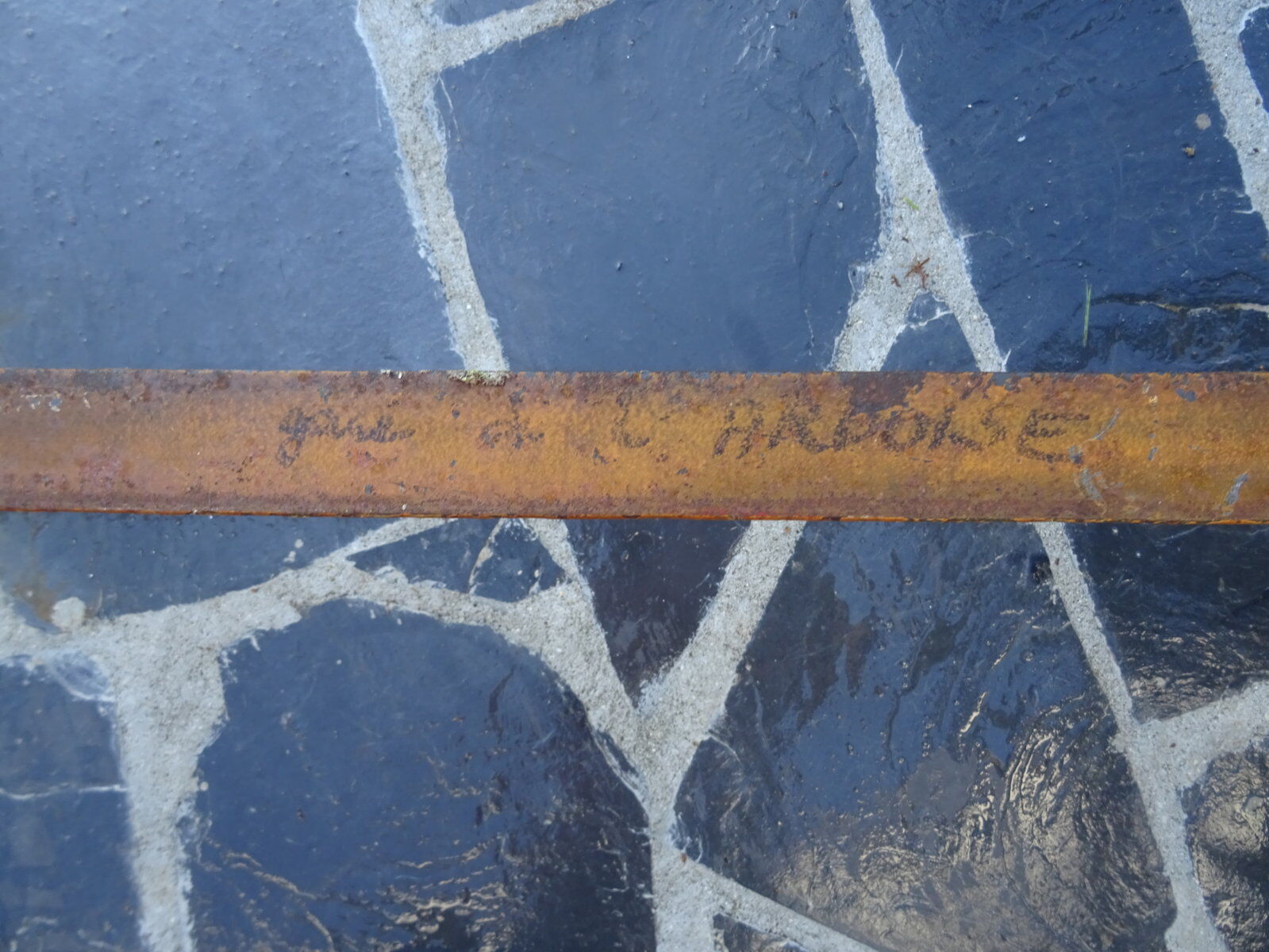 Double art brass art bed