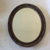 Wooden mirror