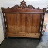 Antique headboard