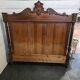 Antique headboard