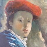 Signed portrait from 1957