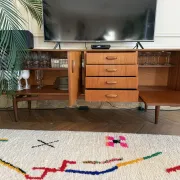 Vintage Scandinavian teak sideboard by G Plan, 1960.