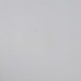 Round foot dining table chrome white tray