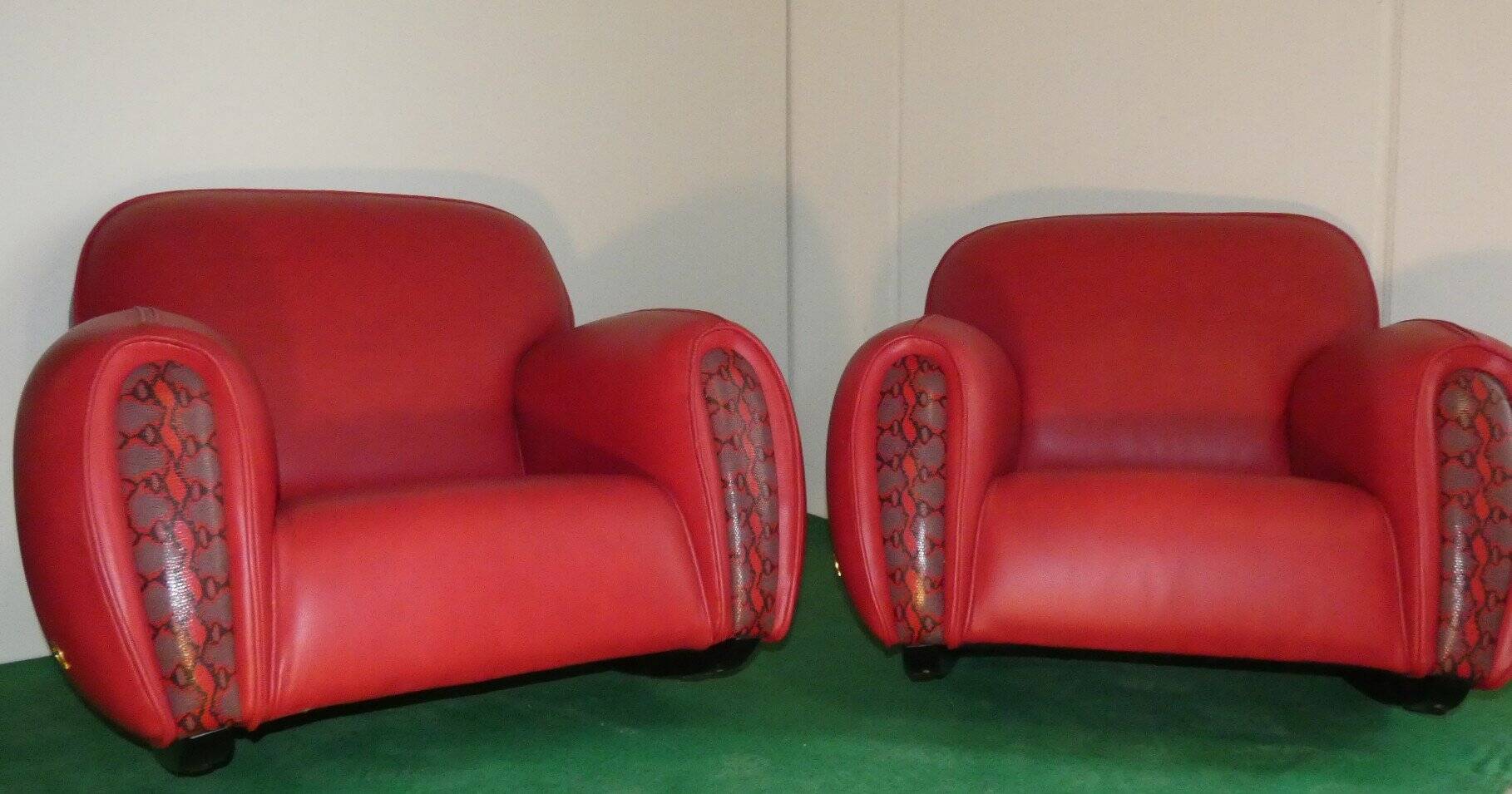Miura Trend chairs by Elisabetta Gucci for Formitalia, 1980s, set of 2.