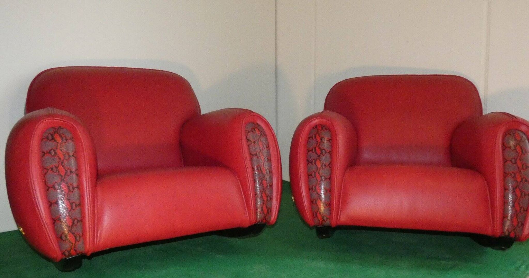 Miura Trend chairs by Elisabetta Gucci for Formitalia, 1980s, set of 2.