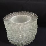 22 vintage Duralex dessert plates