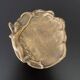 Art Nouveau brass pocket tray