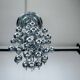 Italian Chrome Chandelier with Spherical Elements, 1970s