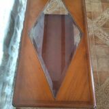 Glass center coffee table