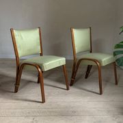 Steiner vintage bow wood chairs
