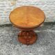 Oval pedestal table