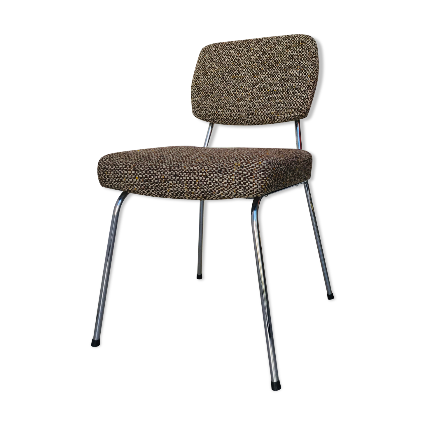 Vintage wool office chair, Vog seats 1960