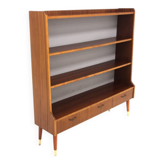 Scandinavian mahogany bookcase, Sweden, 1960