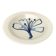 Mid-Century Studio Pottery Plate Bowl from Wallakra, Sweden, 1960s