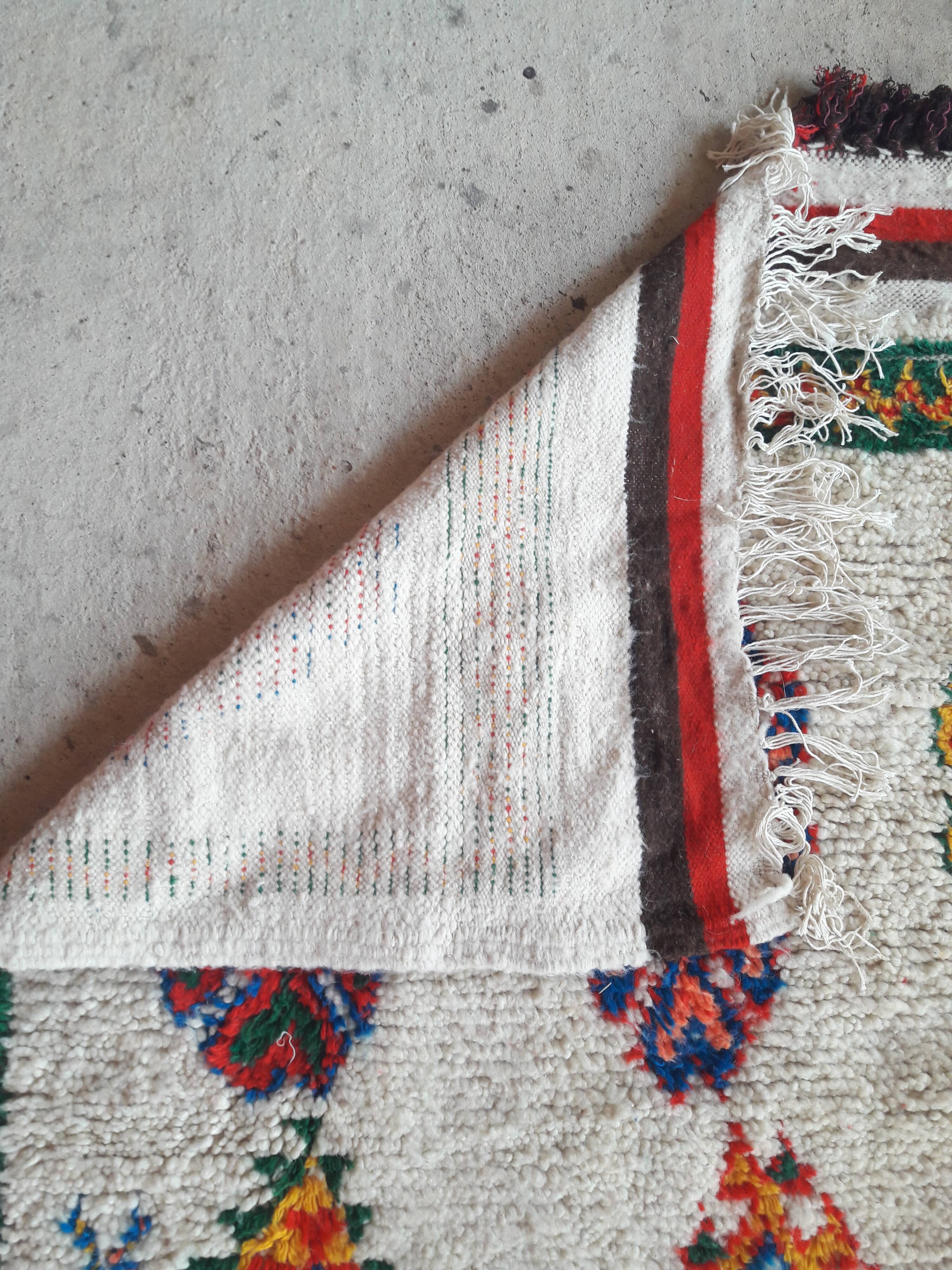 Berber handmade carpet - 280x115