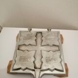 Vintage aluminum croque-monsieurs apparatus