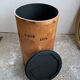 Old industrial transport barrel