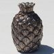 Salt and pepper pineapple silver metal