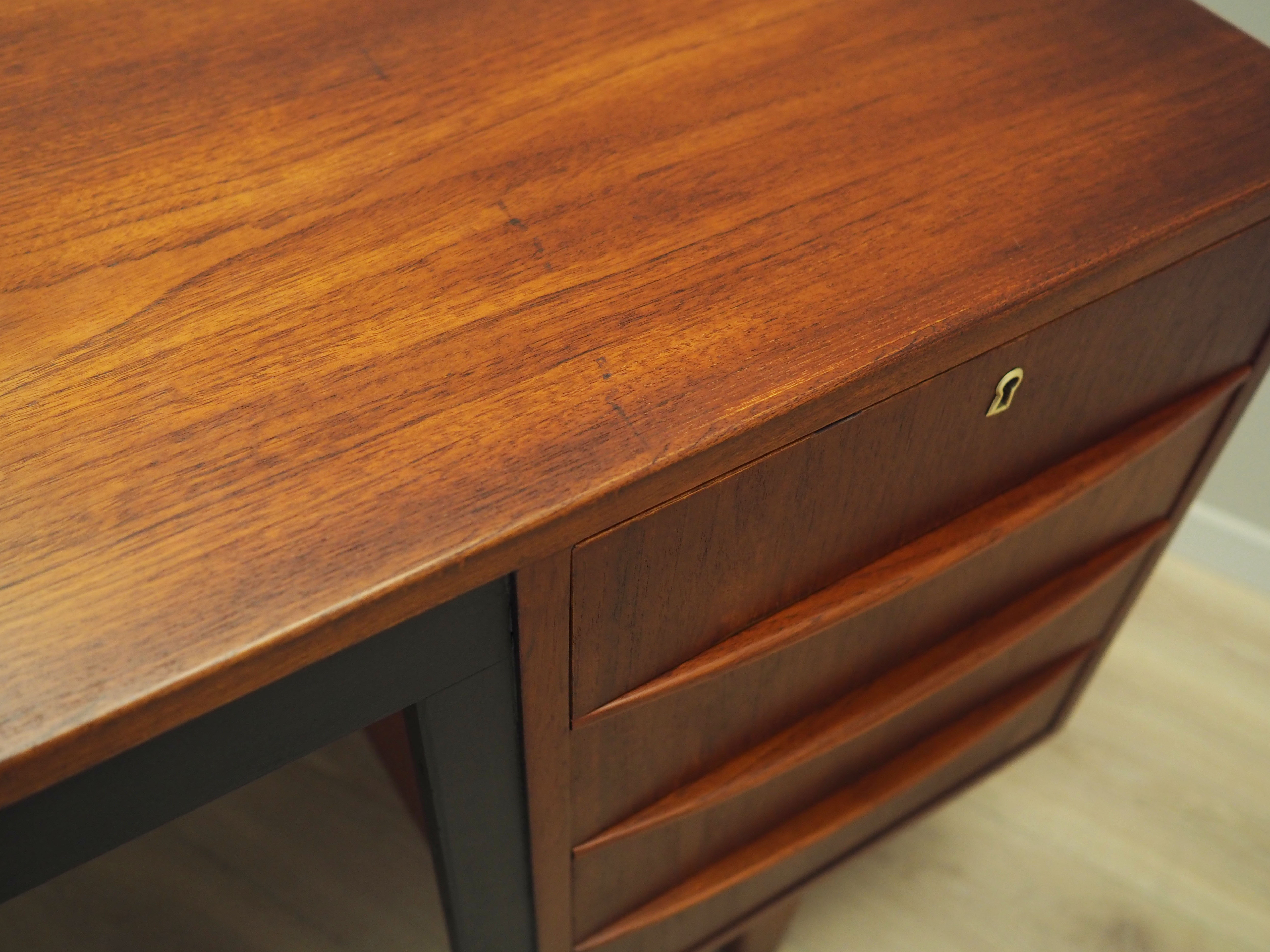 Teak desk, Danish design, 1970s, made in Denmark