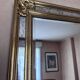 Exceptional large mirror with parcloses by Deknudt – Hollywood Regency style (198